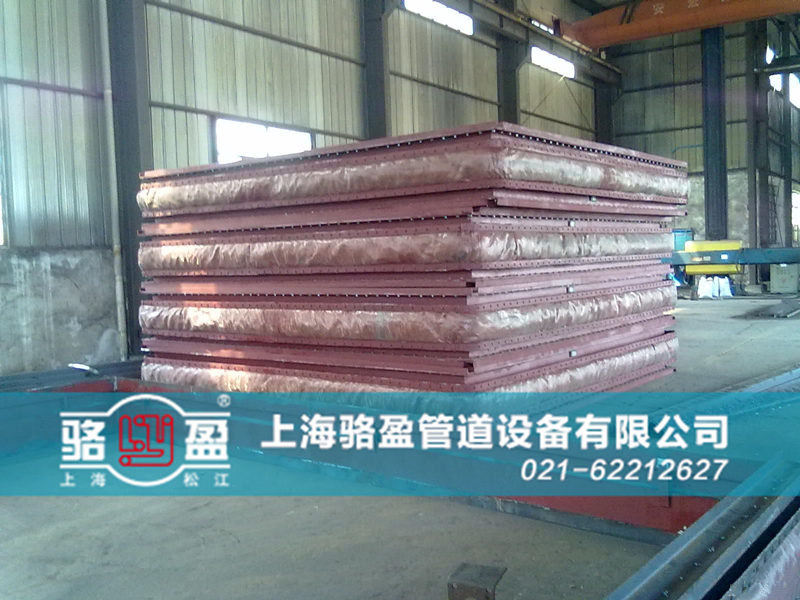 香港新界青衣大口徑矩形風(fēng)道織物補(bǔ)償器